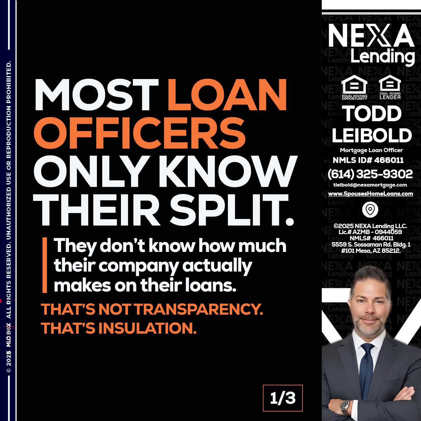 1 OF 3 - Todd Leibold -Mortgage Loan Officer
