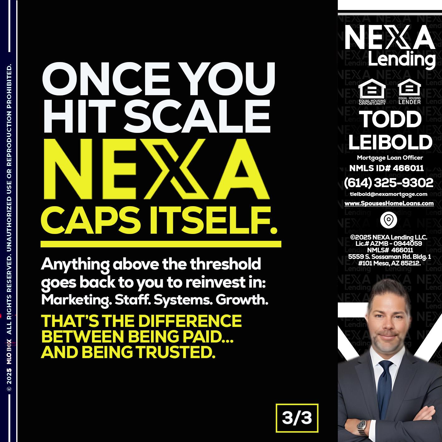 3 OF 3 - Todd Leibold -Mortgage Loan Officer