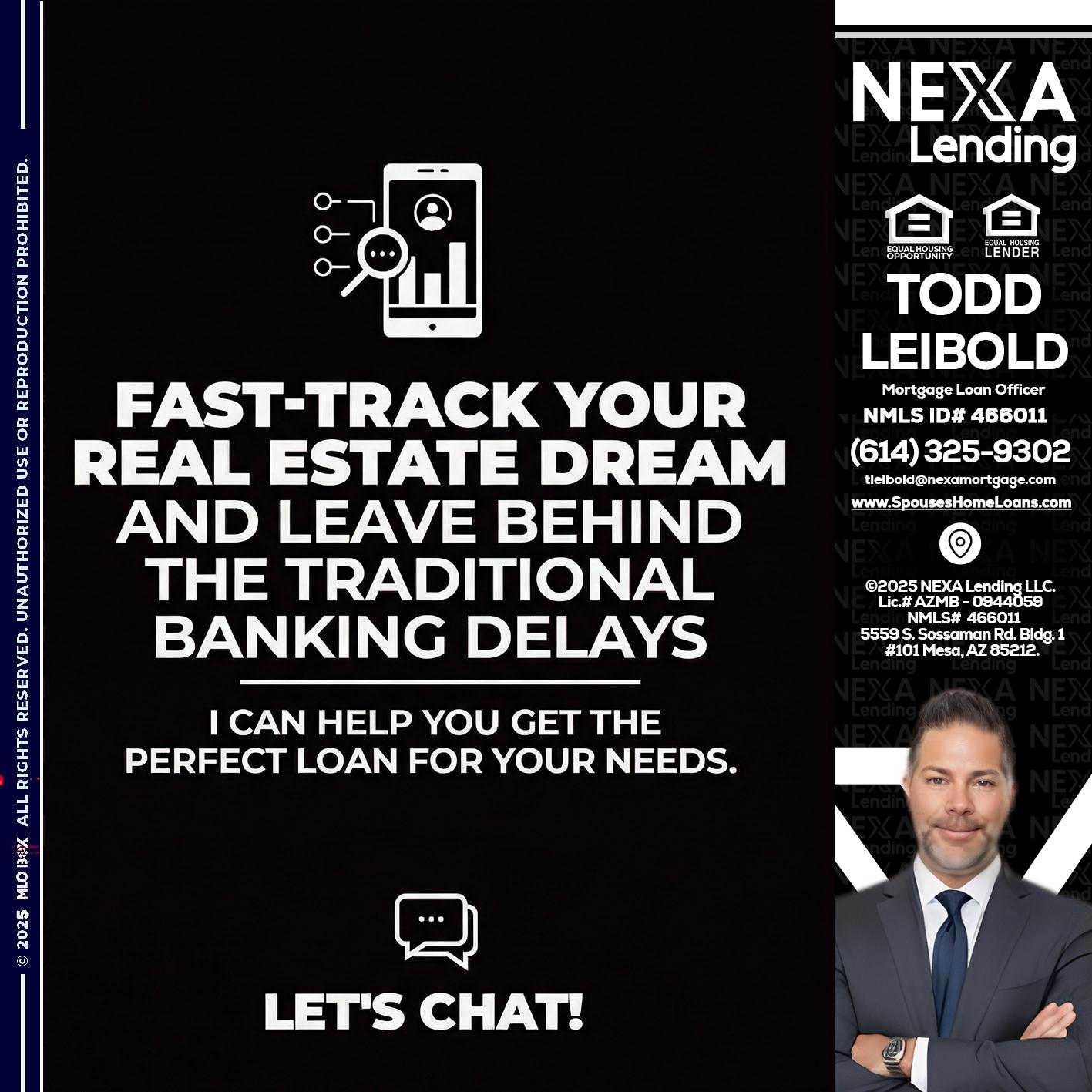 FAST TRACK - Todd Leibold -Mortgage Loan Officer