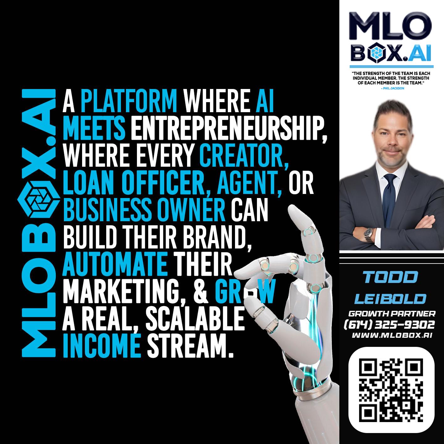 A PLATFORM - Todd Leibold -Mortgage Loan Officer