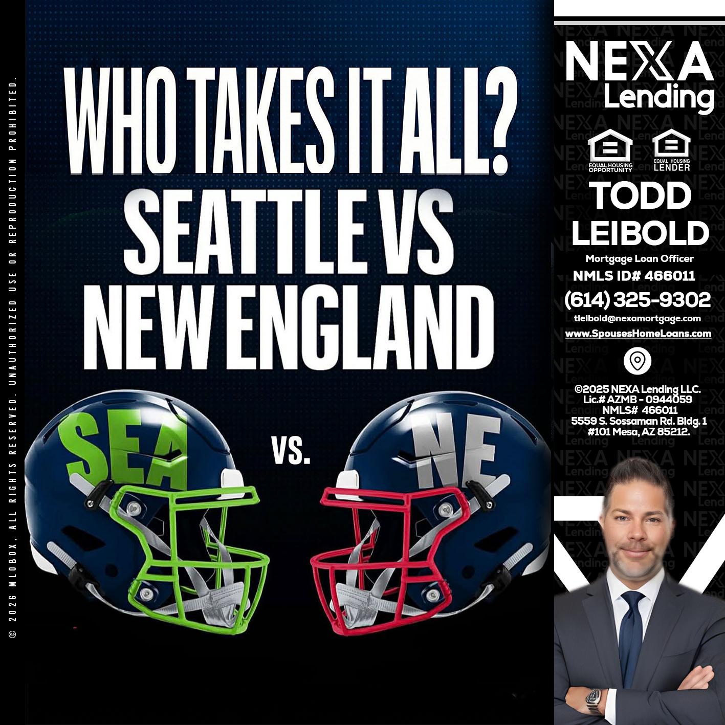 WHO TAKE IT ALL? - Todd Leibold -Mortgage Loan Officer