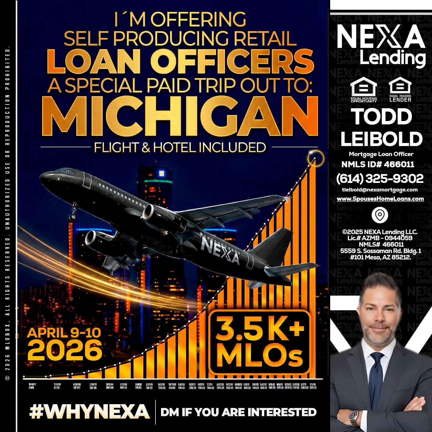 3.5K - Todd Leibold -Mortgage Loan Officer