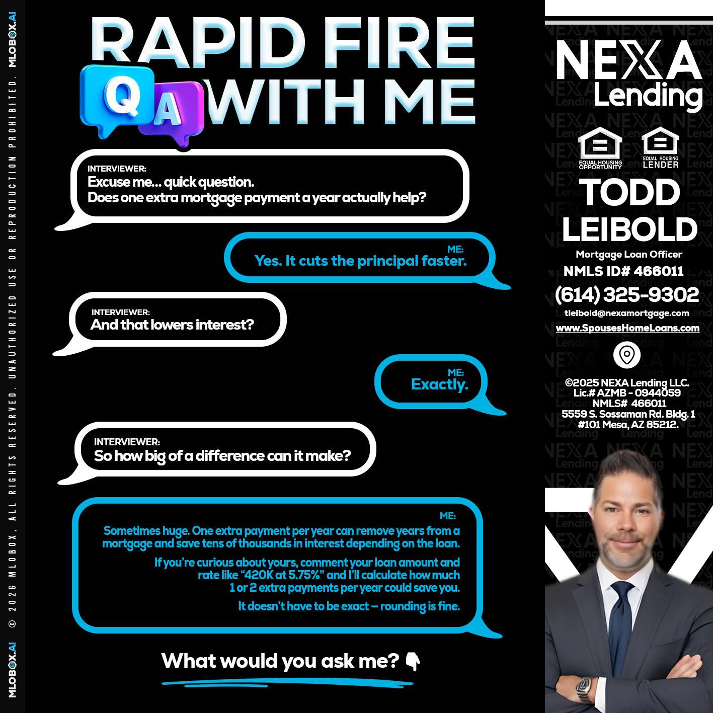 RAPID Q&A - Todd Leibold -Mortgage Loan Officer
