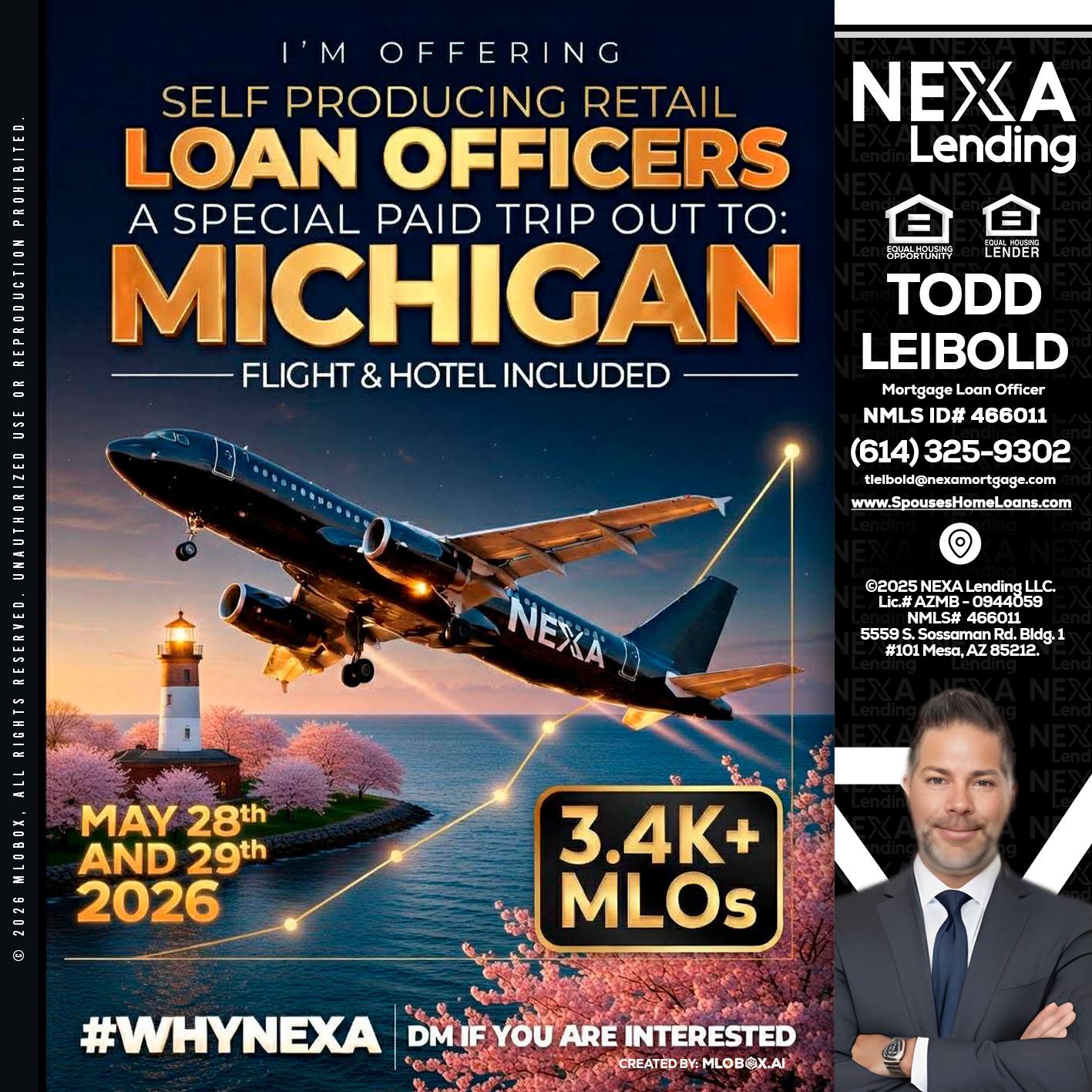 MICHIGAN TRIP - Todd Leibold -Mortgage Loan Officer
