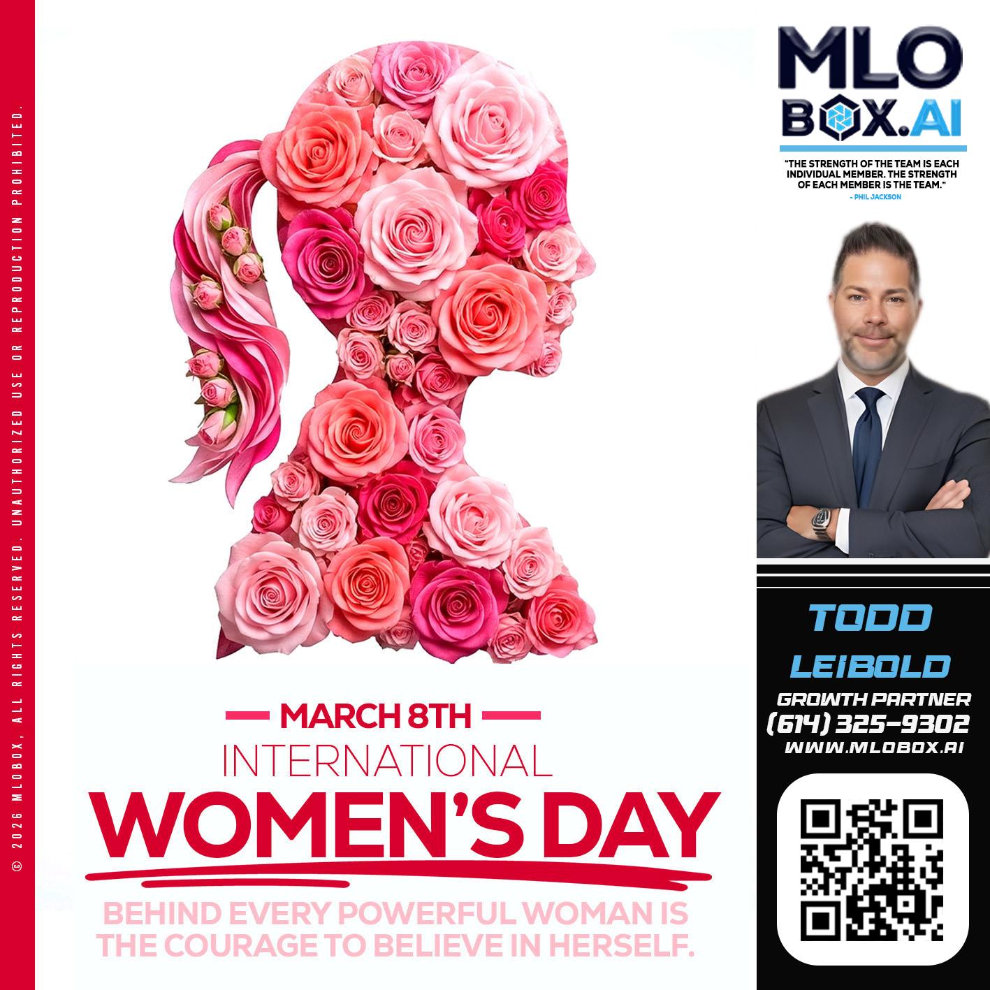 MARCH 8TH - Todd Leibold -Mortgage Loan Officer