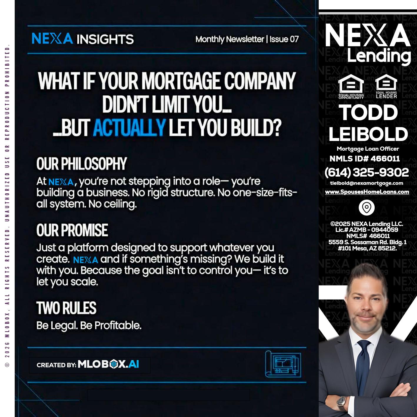 NEXA INSIGHTS - Todd Leibold -Mortgage Loan Officer