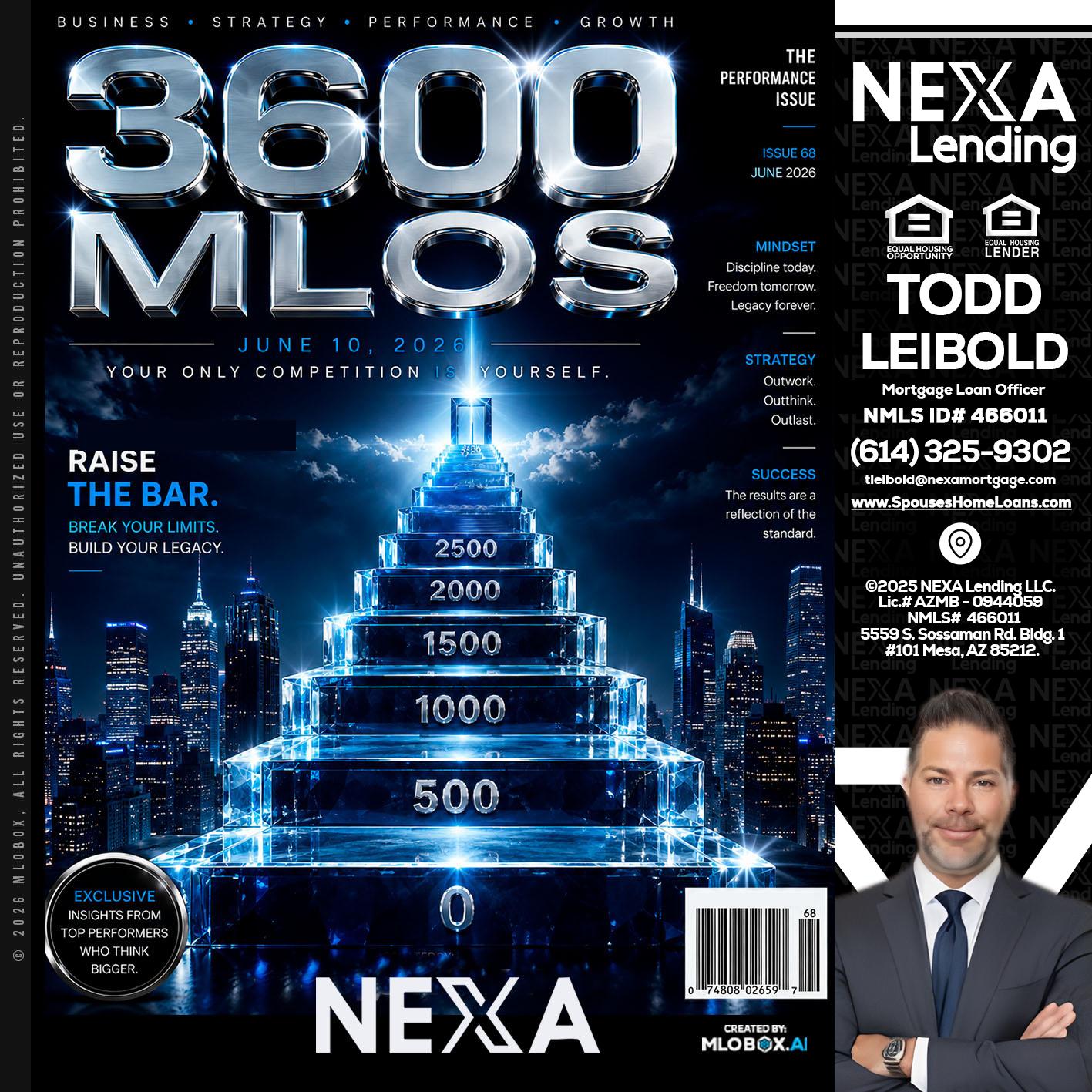 3600 MLOs - Todd Leibold -Mortgage Loan Officer