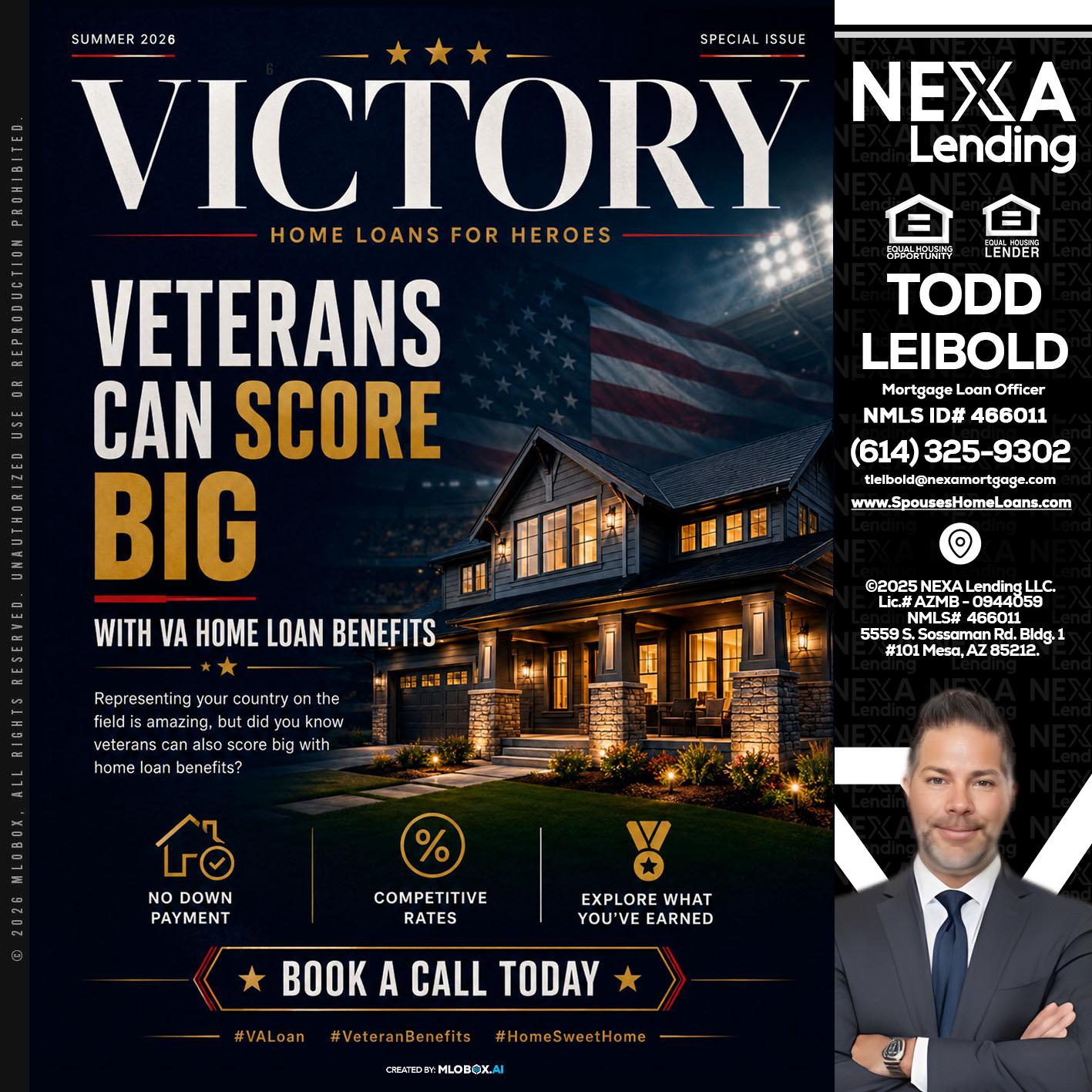 VICTORY - Todd Leibold -Mortgage Loan Officer